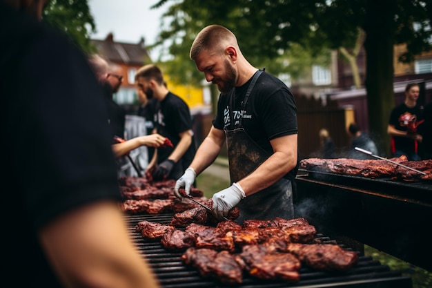 Bbq master class con un famoso chef