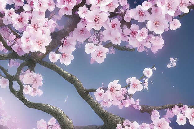 Beatitudine floreale fiori di ciliegio in BloomxA