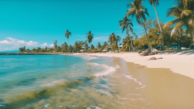 _Beautiful_beach_with_palms IA generativa