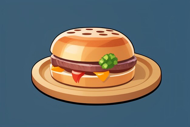 Beef western food UI icon game prop design gourmet steak style 3D c4d elemento di rendering dei cartoni animati