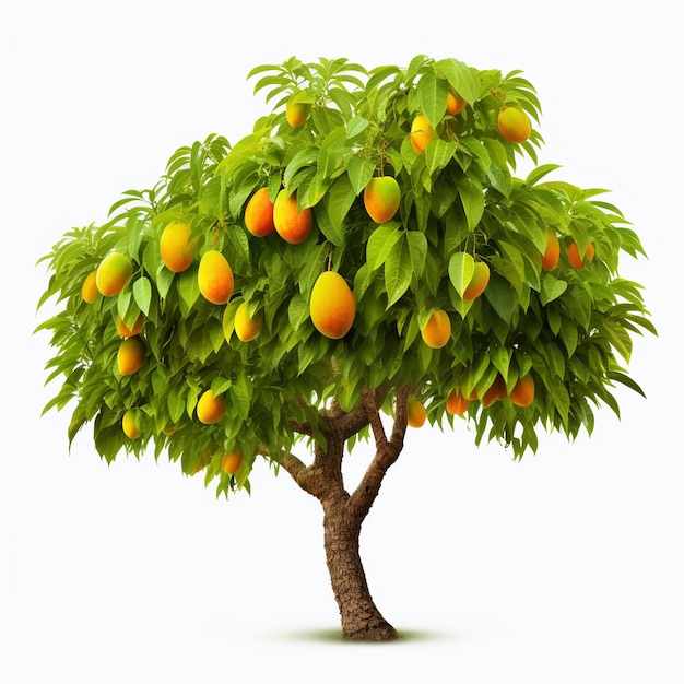 Bel bellissimo albero di mango