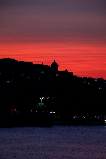 Bel cielo colorato con nuvole durante il giorno