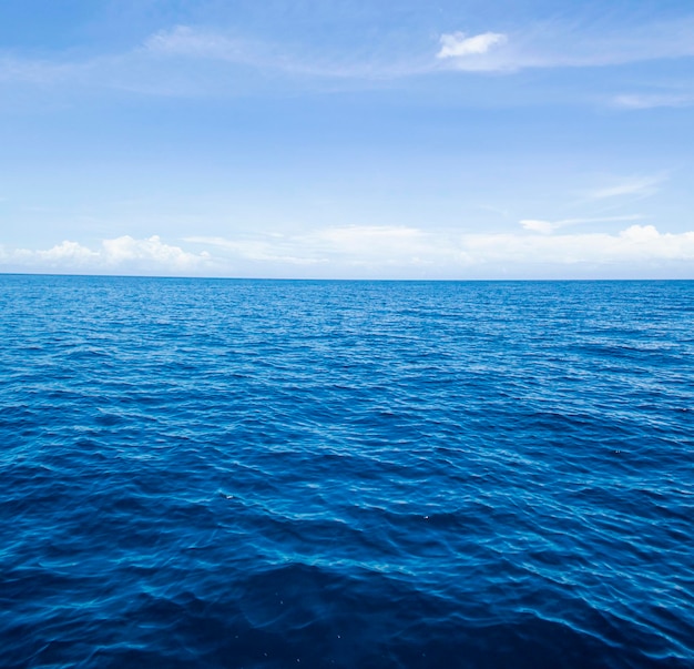 Bel cielo e mare blu