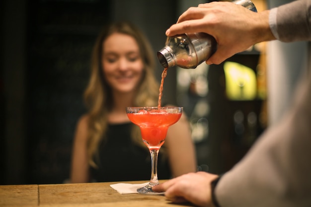 Bel cocktail per una bella donna