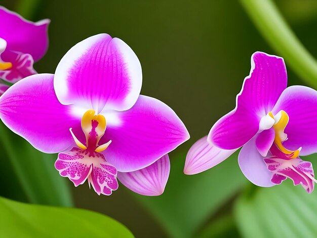 bel piccolo fiore di orchidea