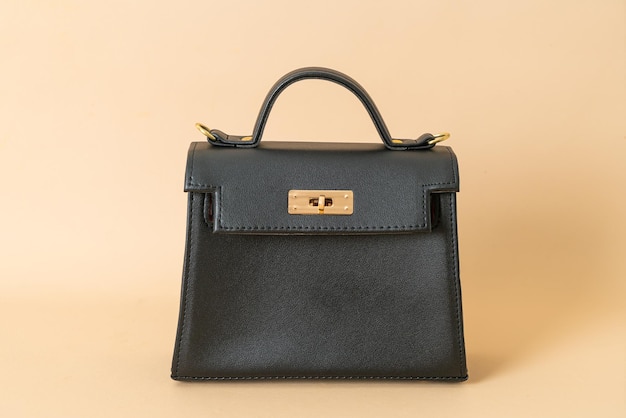 bella borsa moda donna in pelle nera