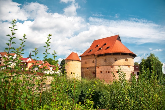 Bella città storica Bardejov. Slovacchia, Europa.