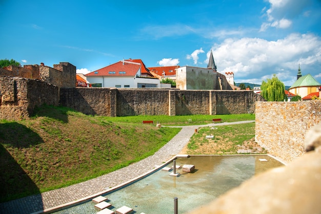 Bella città storica Bardejov. Slovacchia, Europa.