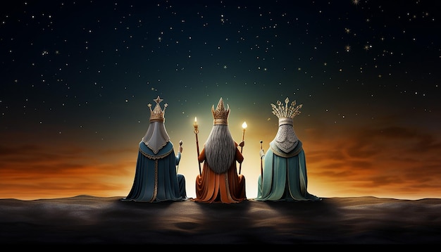 bella immagine dei tre re