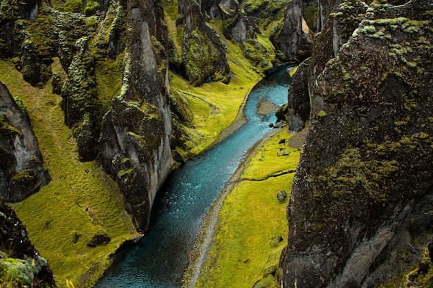 Bella immagine del paesaggio dell'Islanda