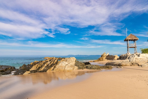 Bella mattinata sulla spiaggia di Conchas Chinas, Puerto Vallarta