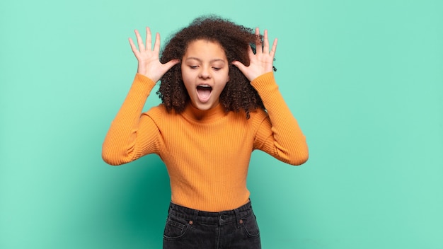 bella ragazza afro