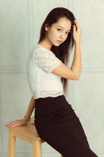 Bella ragazza asiatica