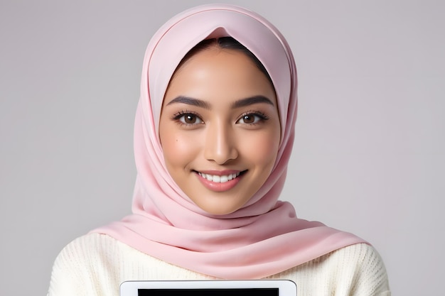 Bella ragazza hijab