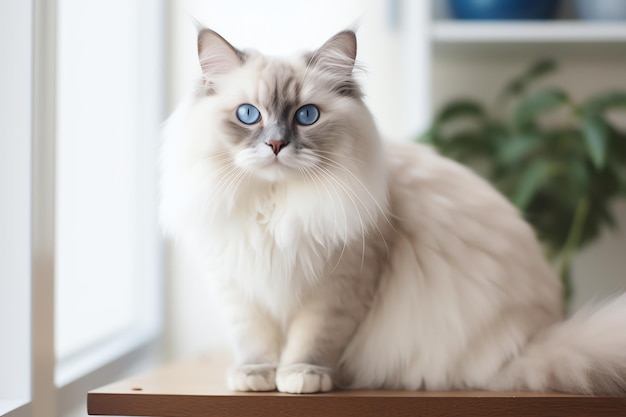 bella razza di gatto ragdoll