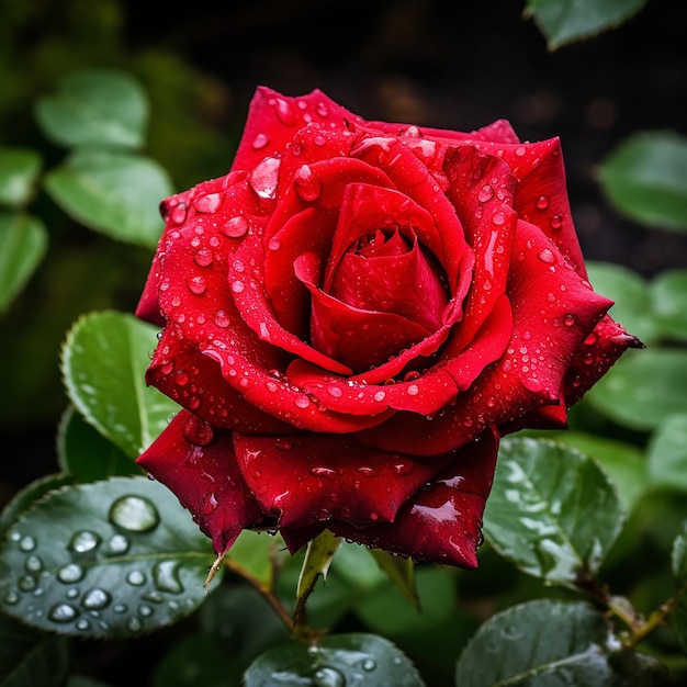 Bella rosa rossa