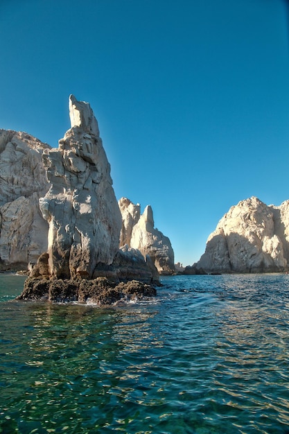 Bella spiaggia del Messico in Baja California Sur