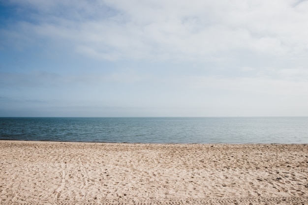 Bella spiaggia sabbiosa