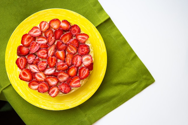 Bella torta alle fragole