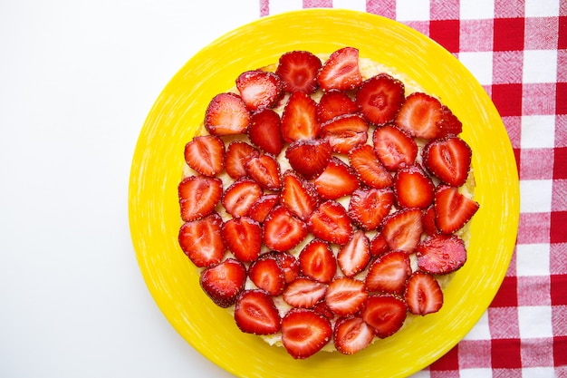 Bella torta alle fragole