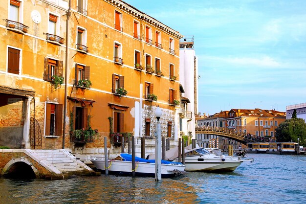 Bella via dell'acqua - Canal Grande a Venezia, Italia