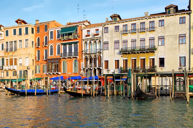 Bella via dell'acqua - Canal Grande a Venezia, Italia