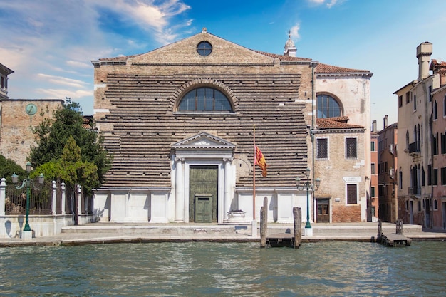 Bella vista del Canal Grande, Venezia, Italia