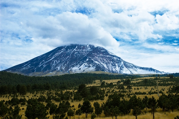 Bella vista di Paso de Cortes a Tlamacas, Messico