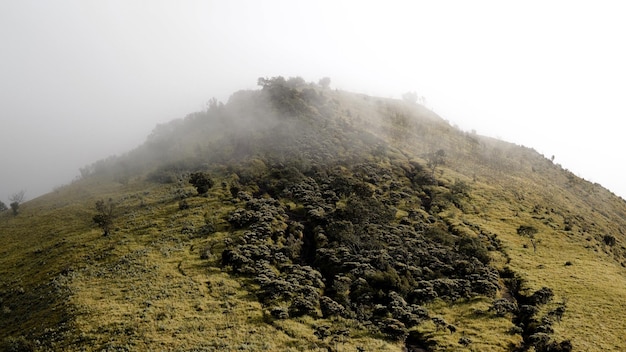 Bella vista sul monte Merbabu