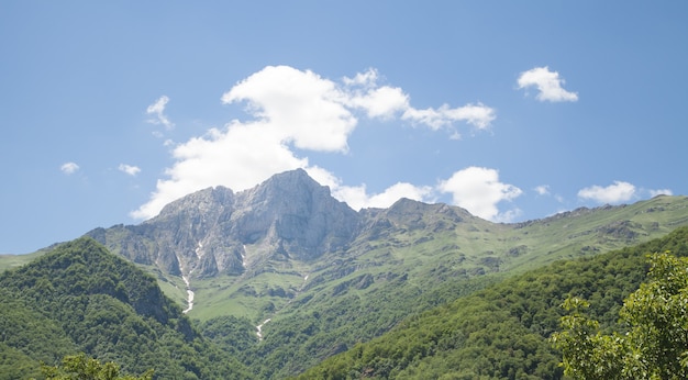 Bella vista sulla montagna Khustup in Armenia