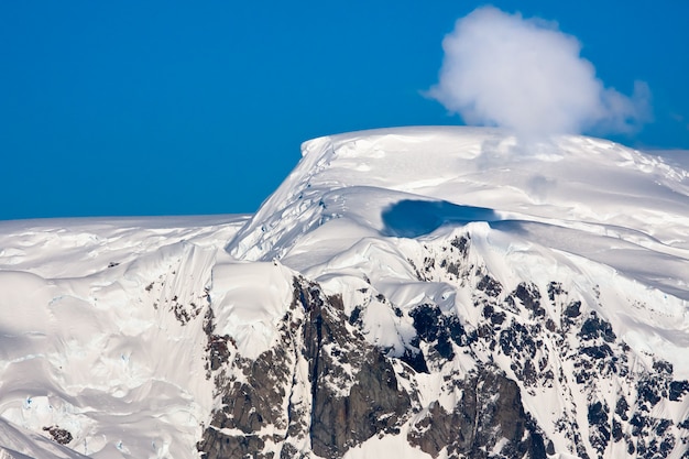 Belle montagne innevate