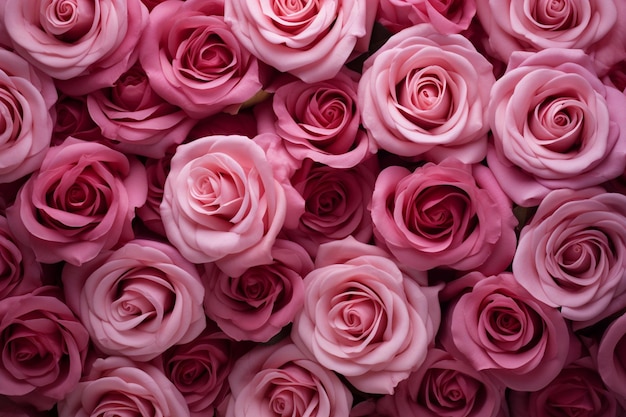 Belle rose di sfondo per il giorno di San Valentino