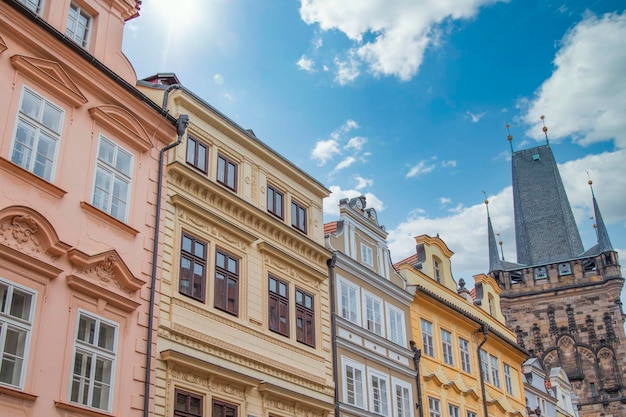 Belle vecchie strade di Praga