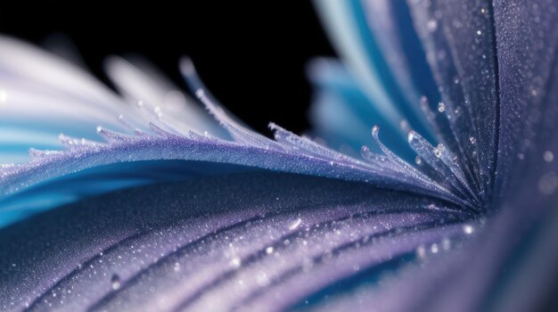 Bellezza del fiore selvatico in primo piano