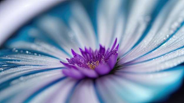 Bellezza del fiore selvatico in primo piano