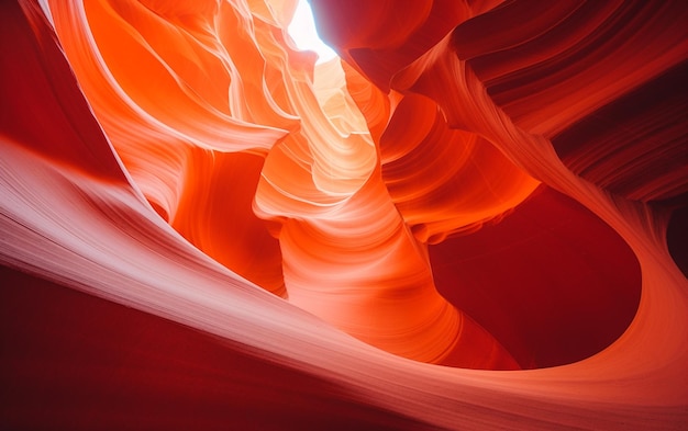 Bellezza dell'Antelope Canyon inferiore