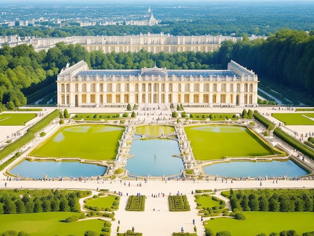 Bellezza Mozzafiato Del Palazzo Di Versailles In Francia