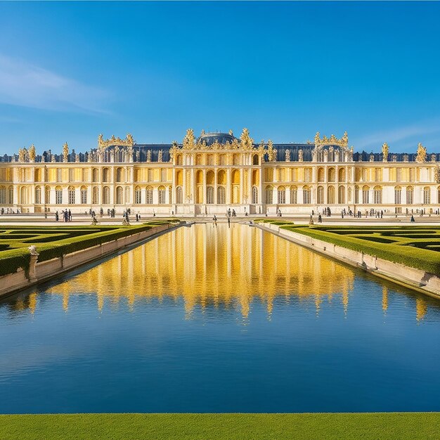 bellezza mozzafiato della Reggia di Versailles in Francia ai image