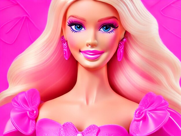 bellissima barbie in rosa