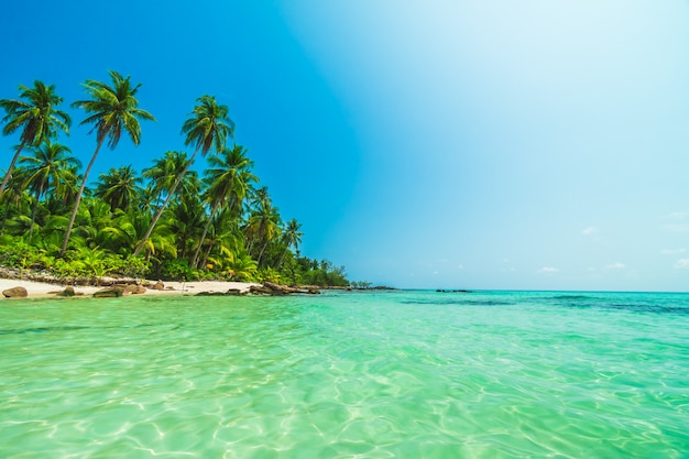 Bellissima isola paradisiaca con mare e spiaggia