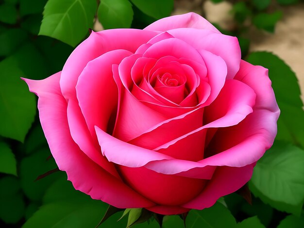 bellissima rosa e rosso colore rosa