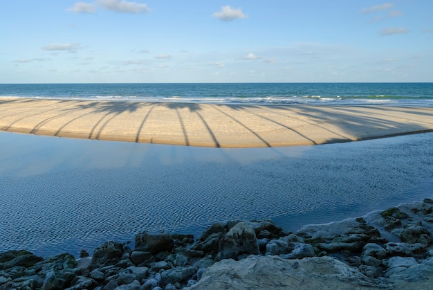 Bellissima spiaggia Conde vicino a Joao Pessoa Paraiba Brasile