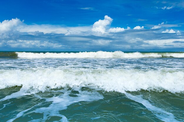 Bellissima spiaggia e mare tropicale