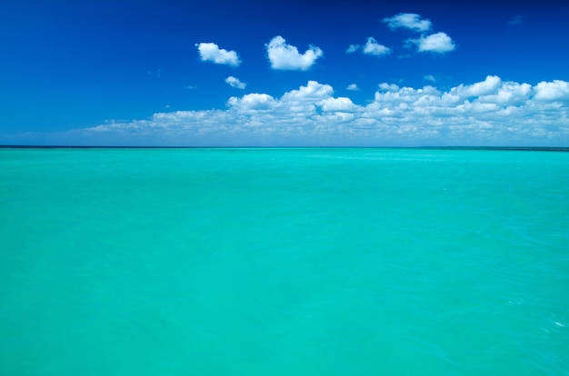 Bellissima spiaggia e mare tropicale