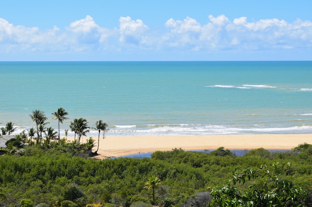 Bellissima spiaggia nel sud di Bahia