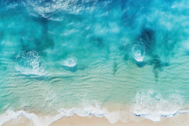 Bellissima spiaggia paradisiaca con acqua cristallina e resort di sabbia soffice