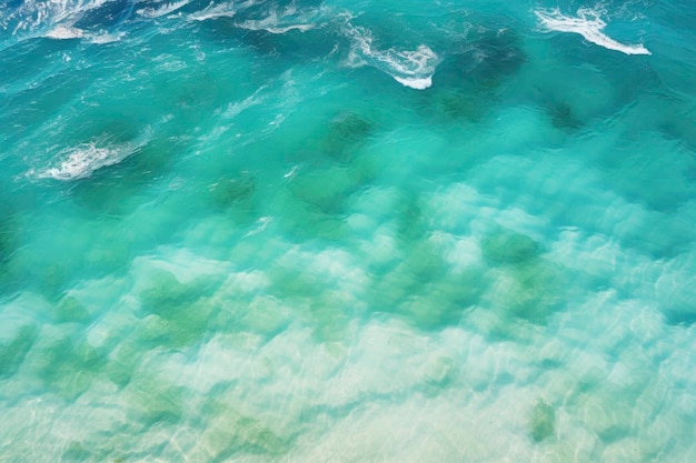 Bellissima spiaggia paradisiaca con acqua cristallina e resort di sabbia soffice