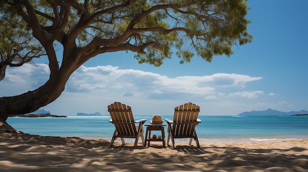 bellissima spiaggia sul Mar dei Caraibi nella Repubblica Dominicana