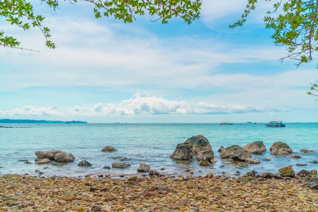 bellissima spiaggia tropicale a Koh Larn a Pattaya