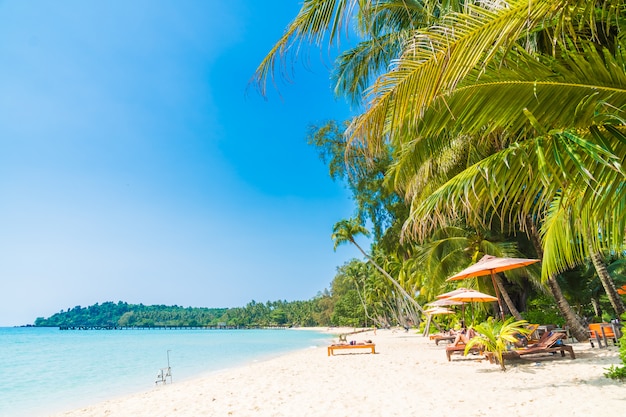 Bellissima spiaggia tropicale e mare